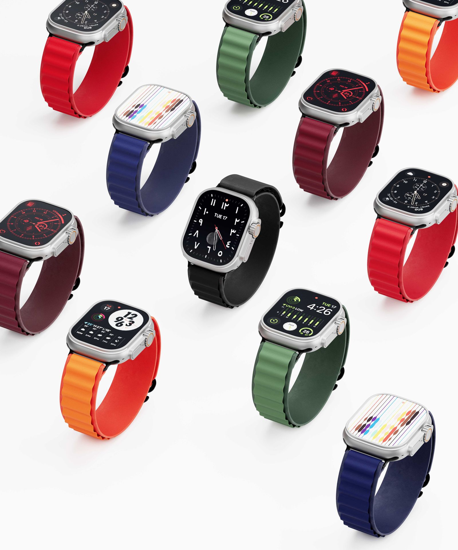 بند اپل واچ Levelo Ace Loop (G)