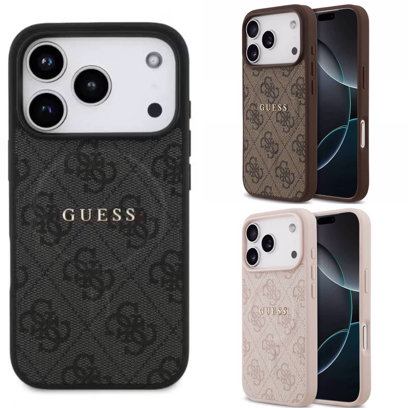 قاب Guess 4G Ring Classic Logo With MagSafe Iphone (G)
