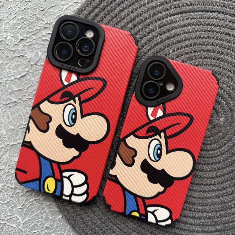 قاب کبریتی سوپر ماریو Super Mario قرمز آیفون (G)