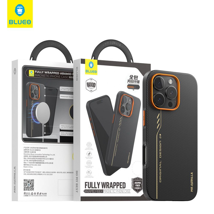 قاب Blueo بلو Full Y WRAPPED Armid Fiber Case آیفون (G)