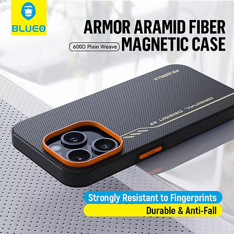 قاب Blueo بلو Full Y WRAPPED Armid Fiber Case آیفون (G)