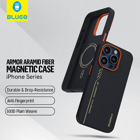 قاب Blueo بلو Full Y WRAPPED Armid Fiber Case آیفون (G)