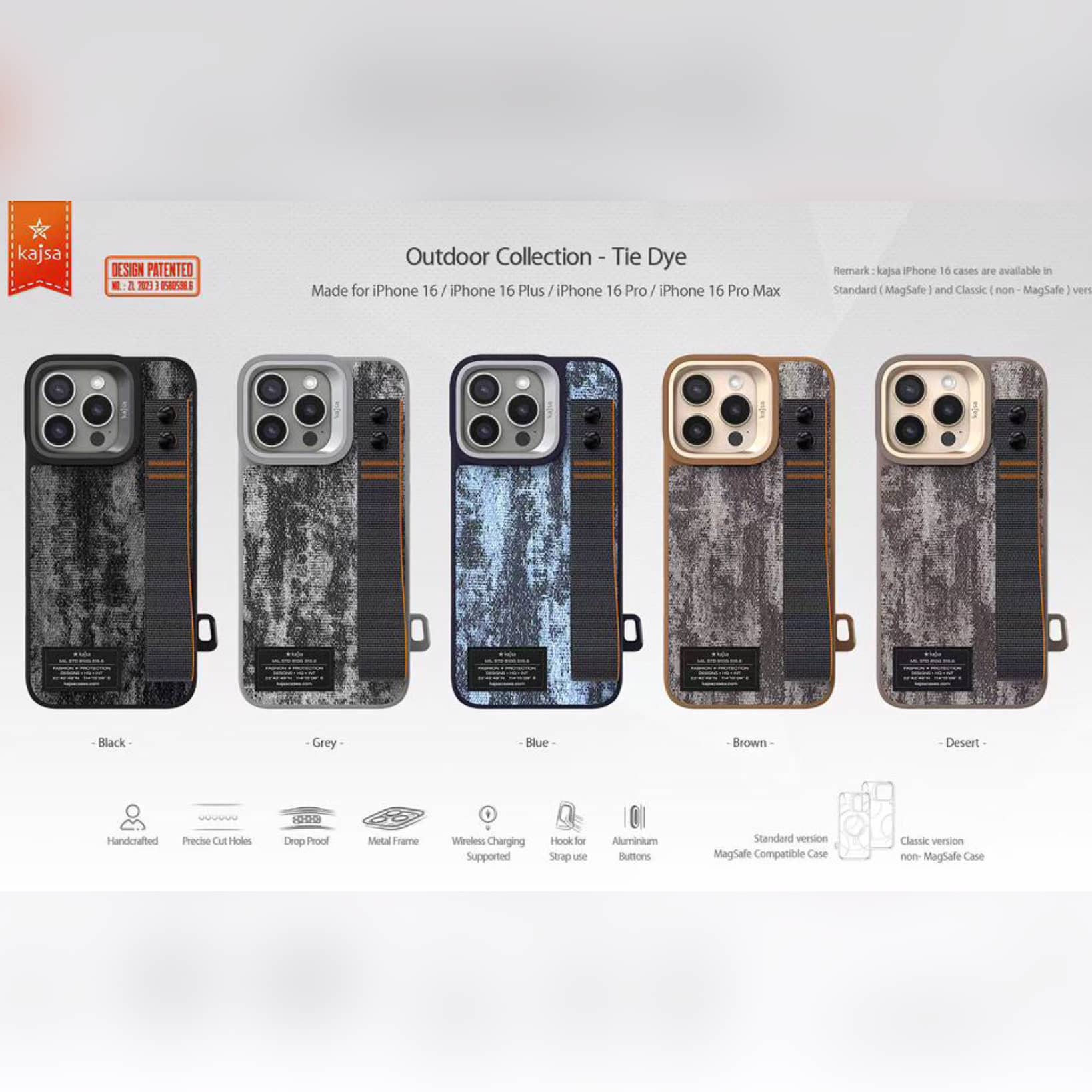 قاب Kajsa کجسا Tie Dye Magsafe آیفون (G)