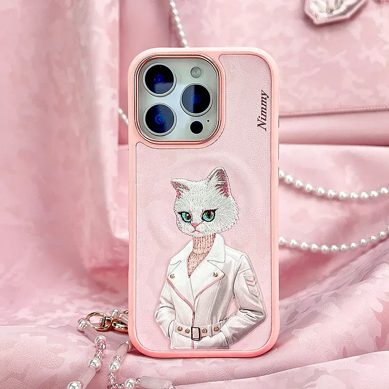 قاب نیمی Nimmy Embroidery Magnetic Case Iphone (G)