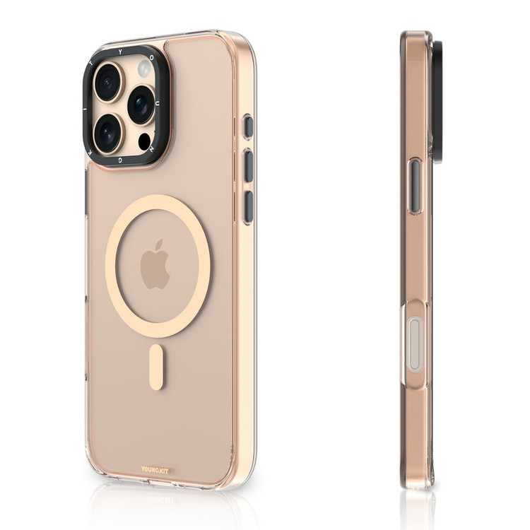 قاب Youngkit یانگ کیت Gemstone Back+Soft Frame Case آیفون (G)