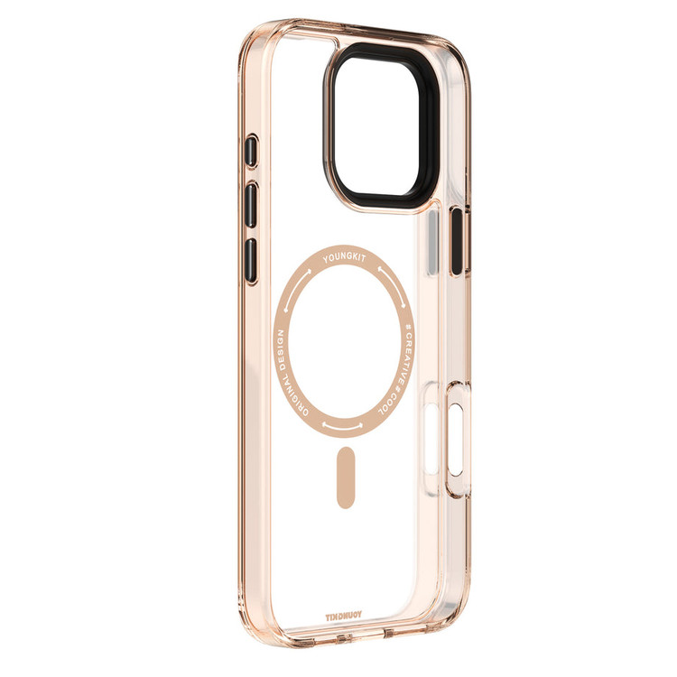 قاب Youngkit یانگ کیت Gemstone Back+Soft Frame Case آیفون (G)