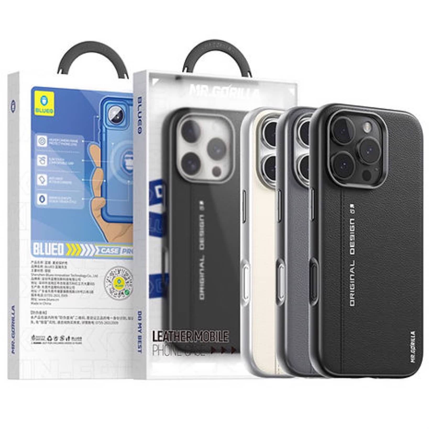 قاب بلو چرم Blueo Leather Mobile Case Samsung (G)