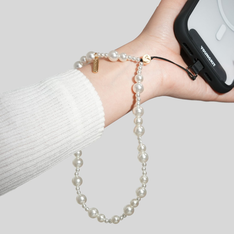 بند لندیارد Youngkit یانگ کیت Pearl Phone Charm Landyard (G)