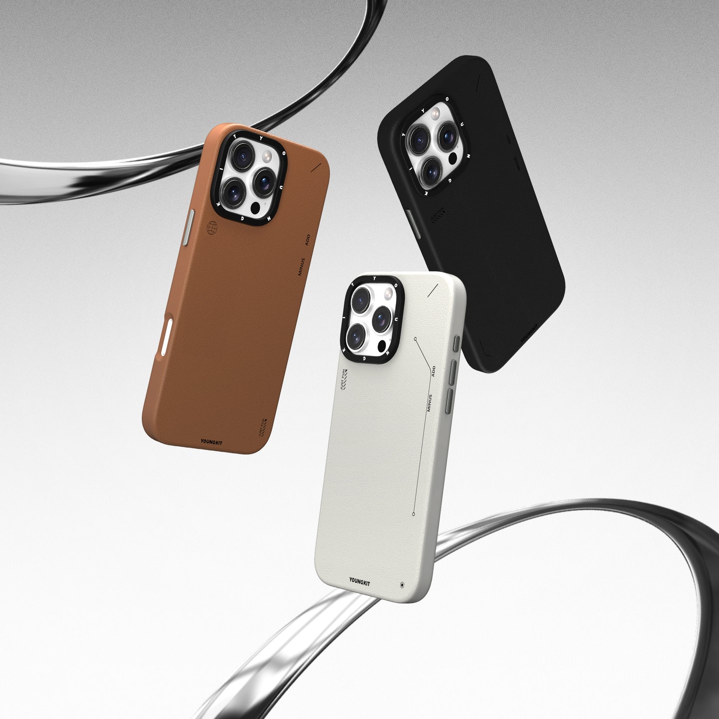 قاب یانگ کیت Youngkit Simple Matte Leather Case Magsafe سامسونگ Samsung (G)