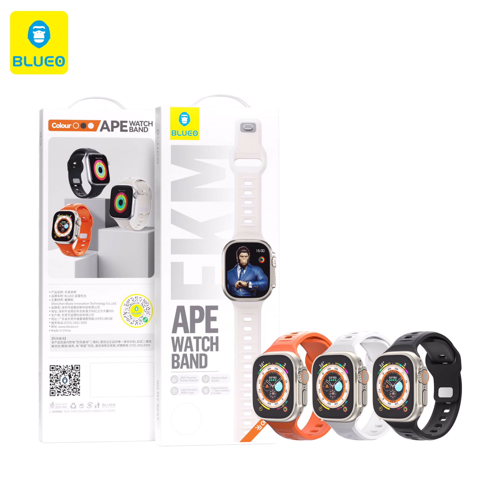 بند اپل واچ بلو Blueo APE Watch Band (G)
