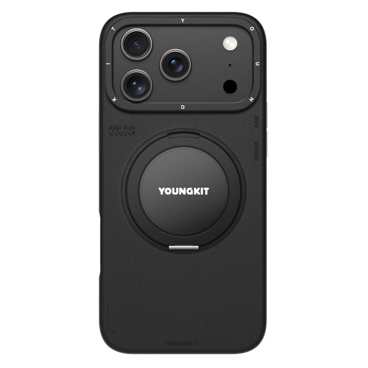 قاب Youngkit یانگ کیت Leather 360 Rotation Ring Stand Case Magsafe آیفون (G)