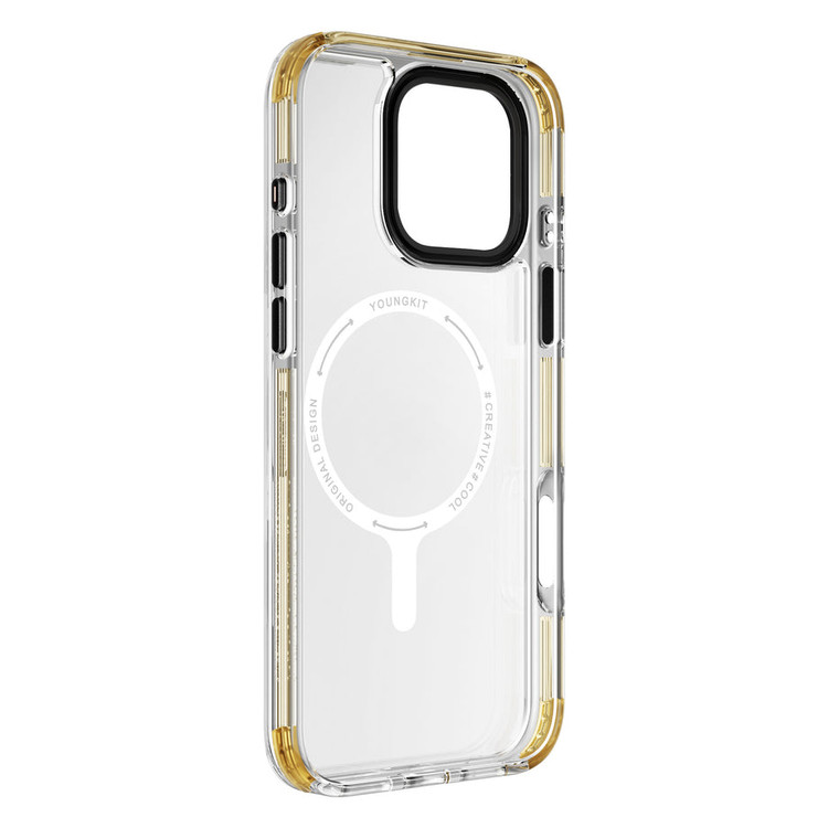 قاب یانگ کیت Youngkit Transparent Crystal Glossy Magsafe Iphone (G)