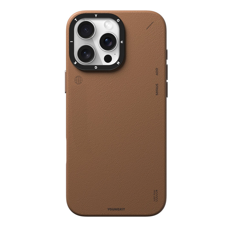 قاب یانگ کیت Youngkit Simple Matte Leather Case Magsafe Iphone (G)