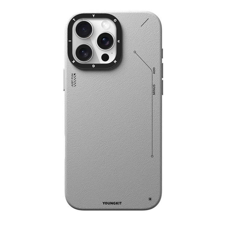 قاب یانگ کیت Youngkit Simple Matte Leather Case Magsafe Iphone (G)