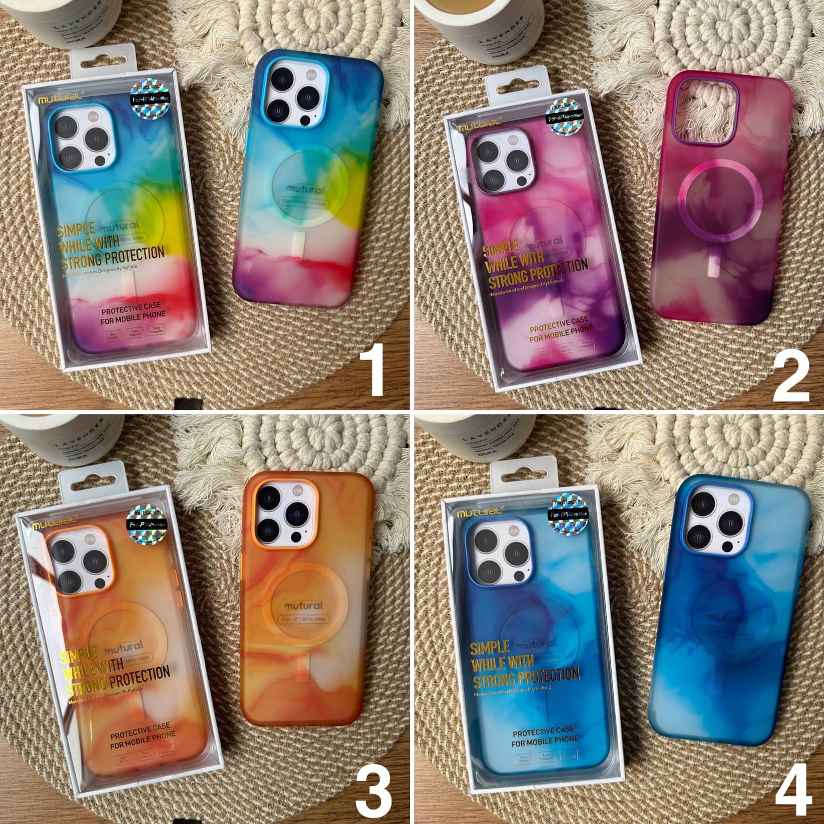 قاب Mutural آبرنگی Iphone (G)