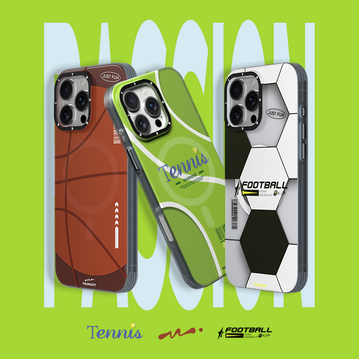 قاب یانگ کیت Youngkit Sports Magsafe Iphone (G)
