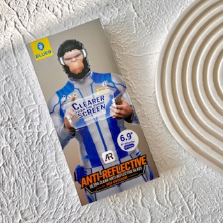 گلس ، محافظ صفحه بلو ضد انعکاس نور با اپلیکاتور Blueo AR Anti-Reflective With Applicator Glass Iphone (G)