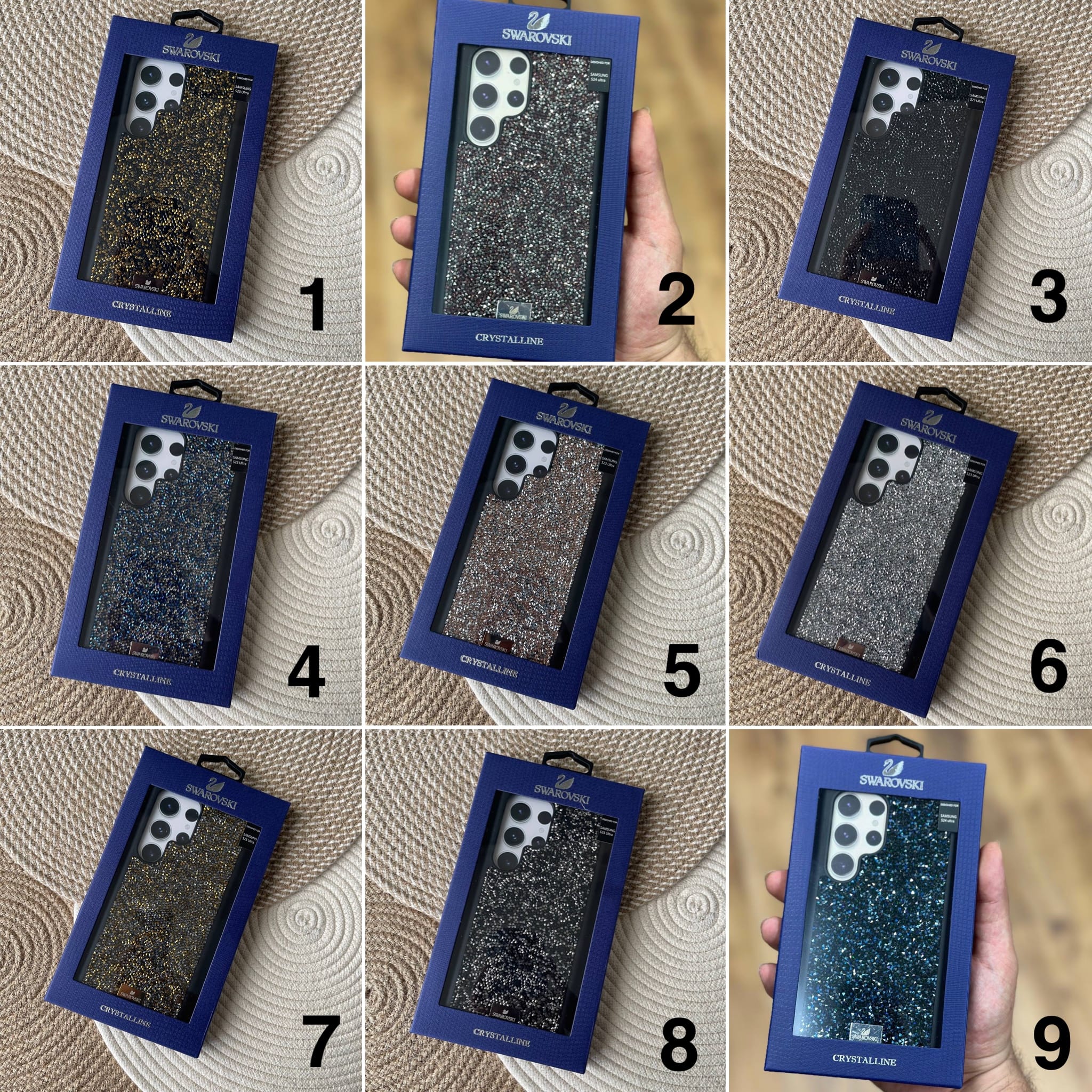 قاب Swarovski سواروسکی Samsung phone (G)