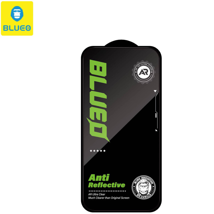 گلس ، محافظ صفحه بلو شفاف ضد انعکاس نور Blueo Ultra Clear AR Anti-Reflective HD Glass Iphone (G)