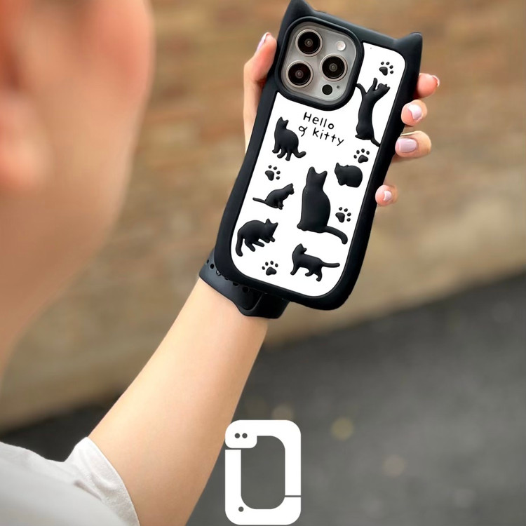 قاب Hello Kitty سیلیکونی آیفون Iphone (G)