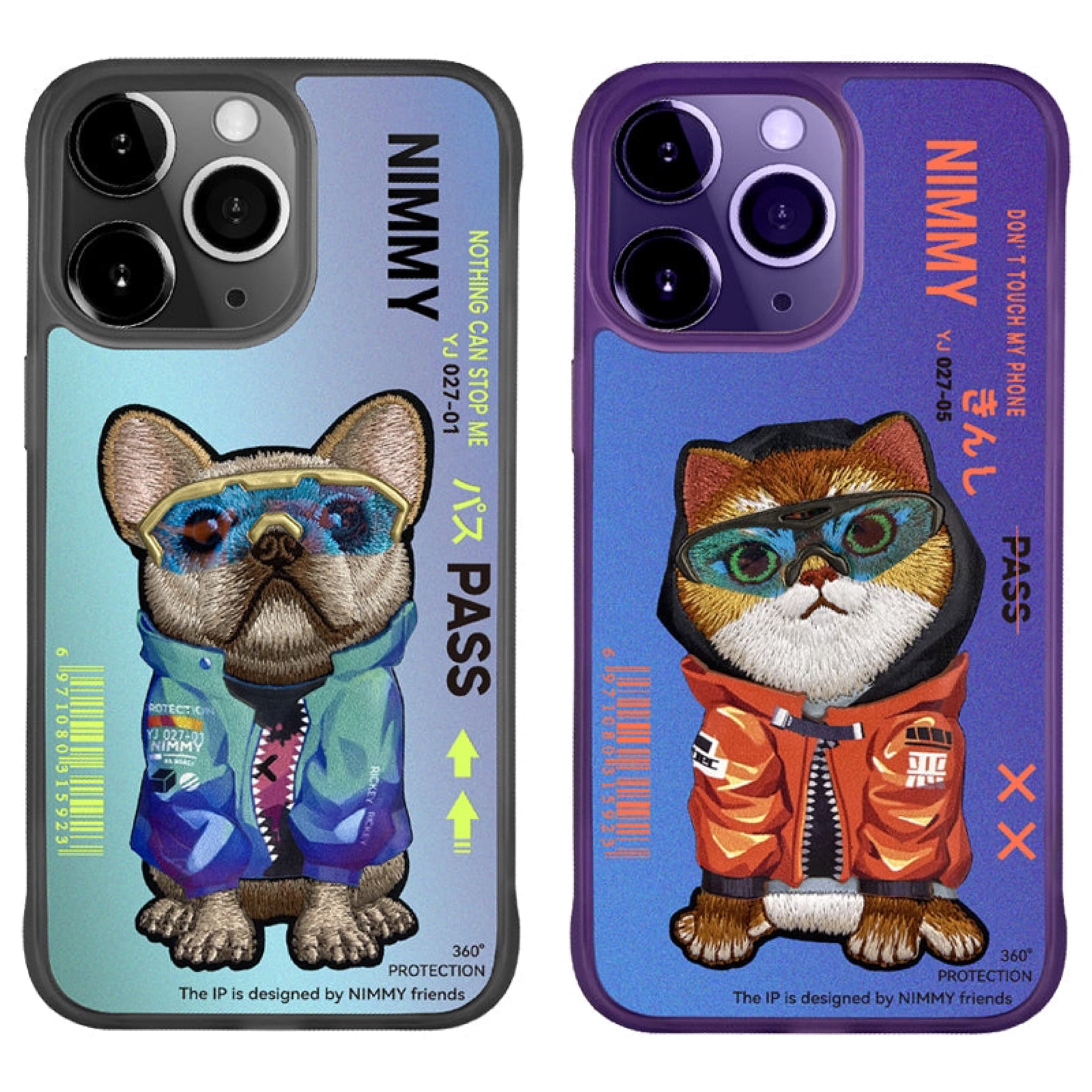 قاب نیمی Nimmy Gradual Change Series Iphone (G)