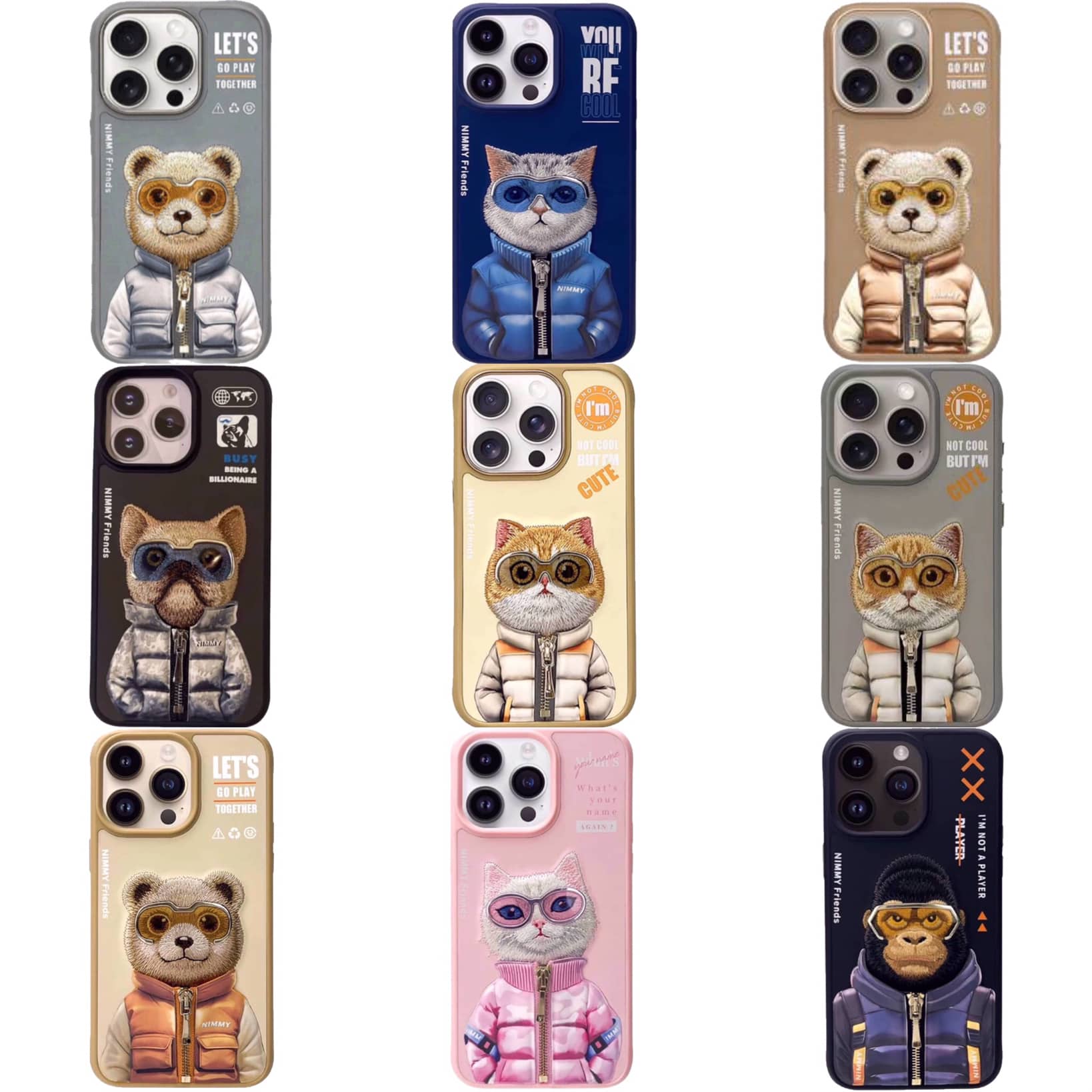 قاب نیمی Nimmy Cool & Cute Series Iphone (G)