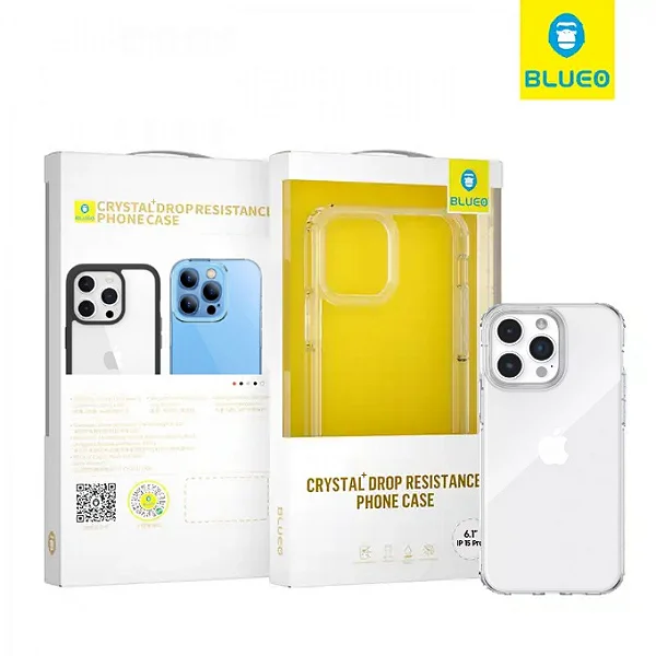 قاب بلو کریستالی Blueo Crystal Drop Resistance No Magnetic Iphone (G)