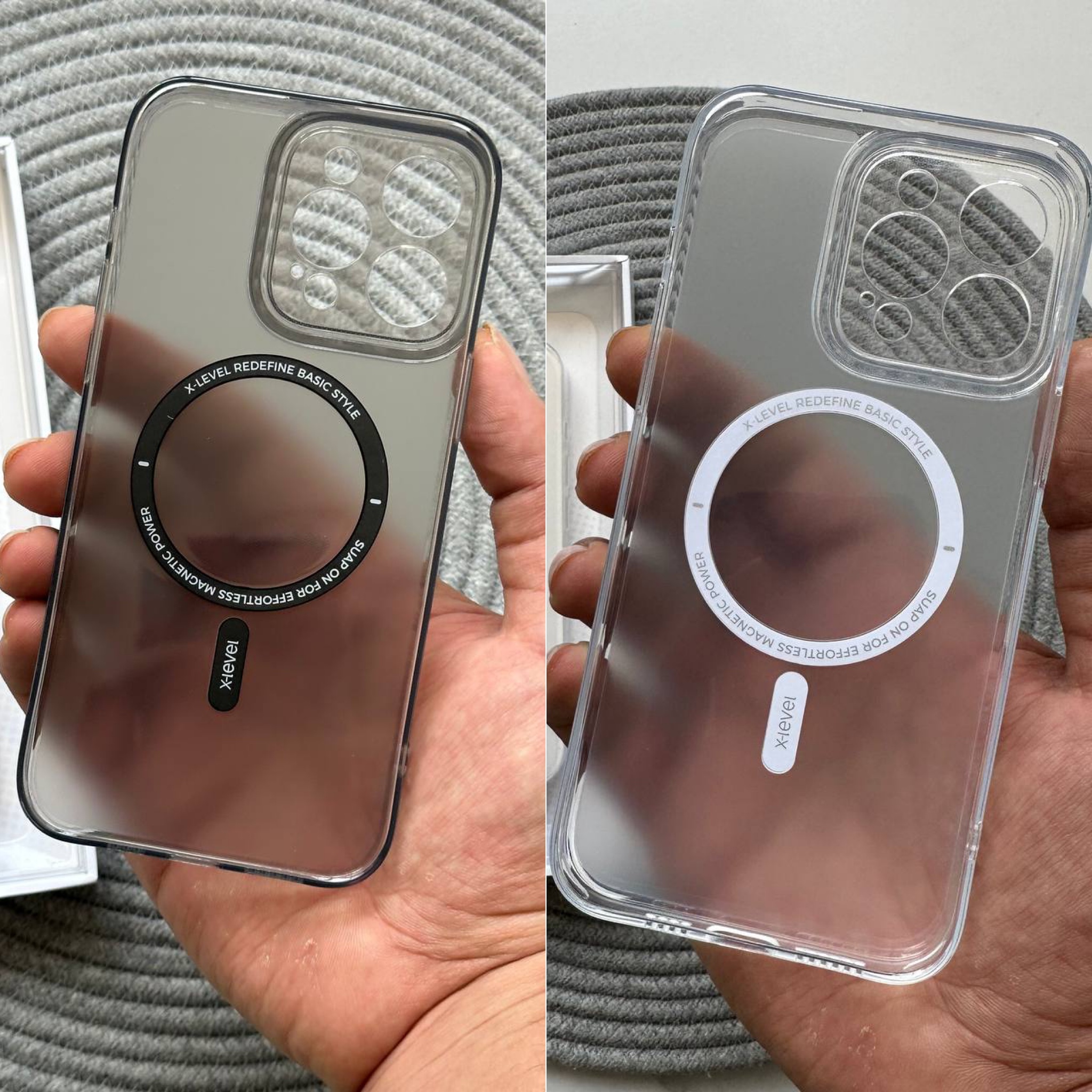قاب X-Level Eagle Eye Glass پشت مات دور نرم ایکس لول آیفون Iphone (G)
