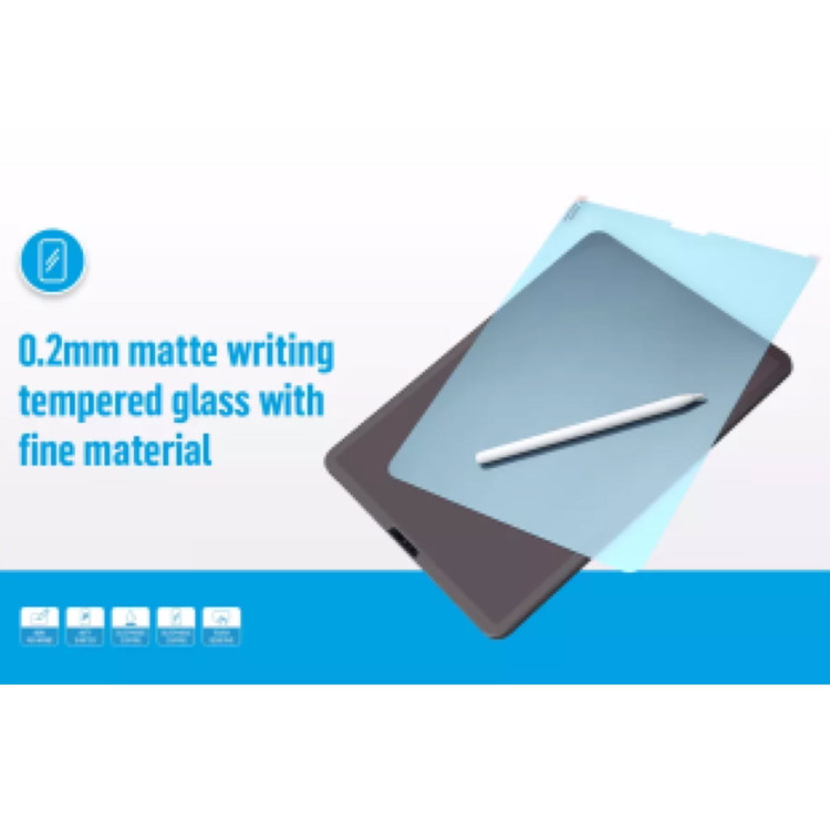 گلس ، محافظ صفحه بلو آیپد Blueo Ipad Special Writing Screen Protector Glass (G)