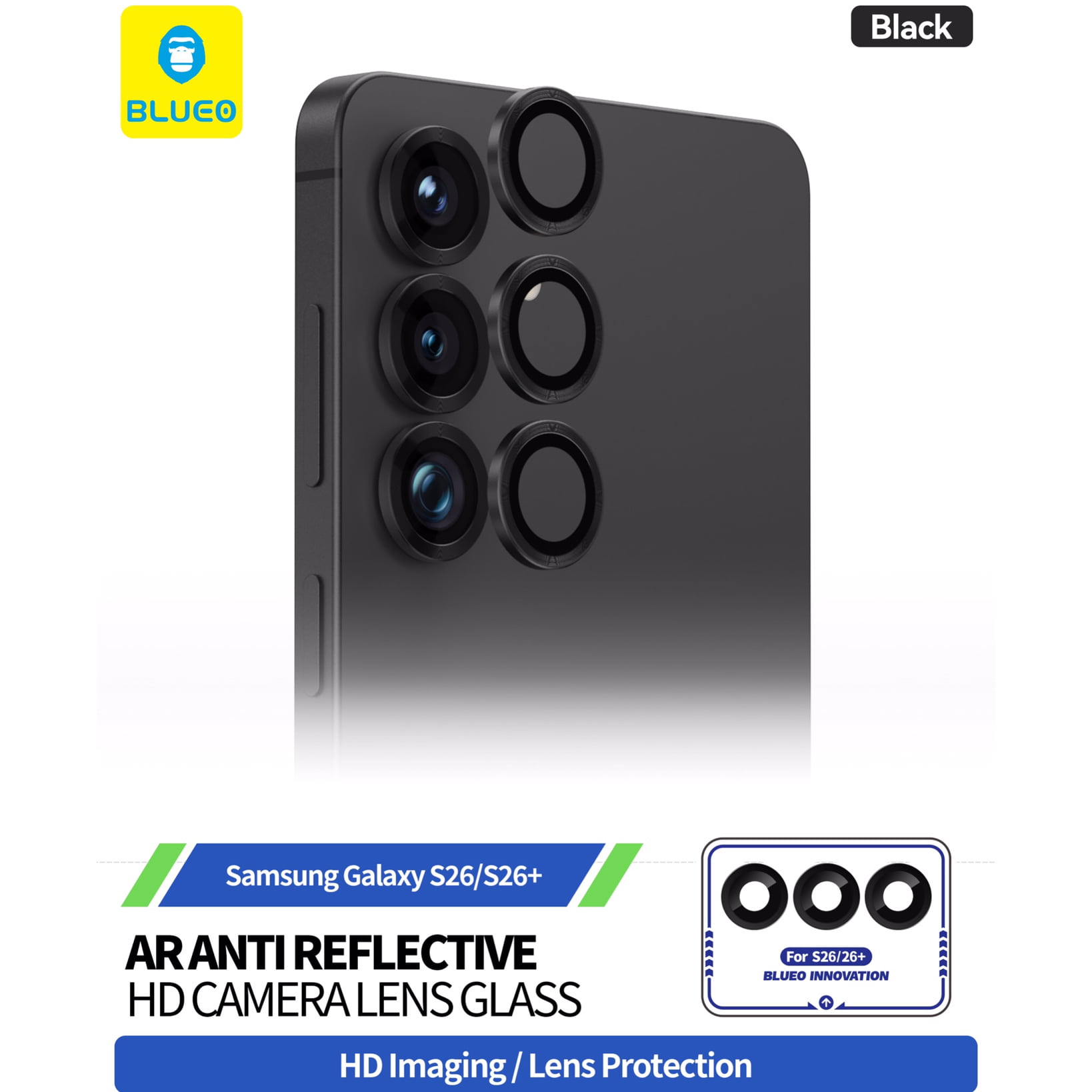 رینگ محافظ لنز بلو Blueo Protector Lens Glass Samsung (G)
