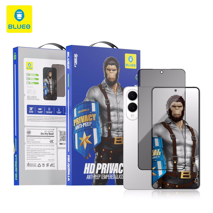 گلس ، محافظ صفحه بلو پرایوسی Blueo Full Glass Anti Peep Privacy Iphone (G)
