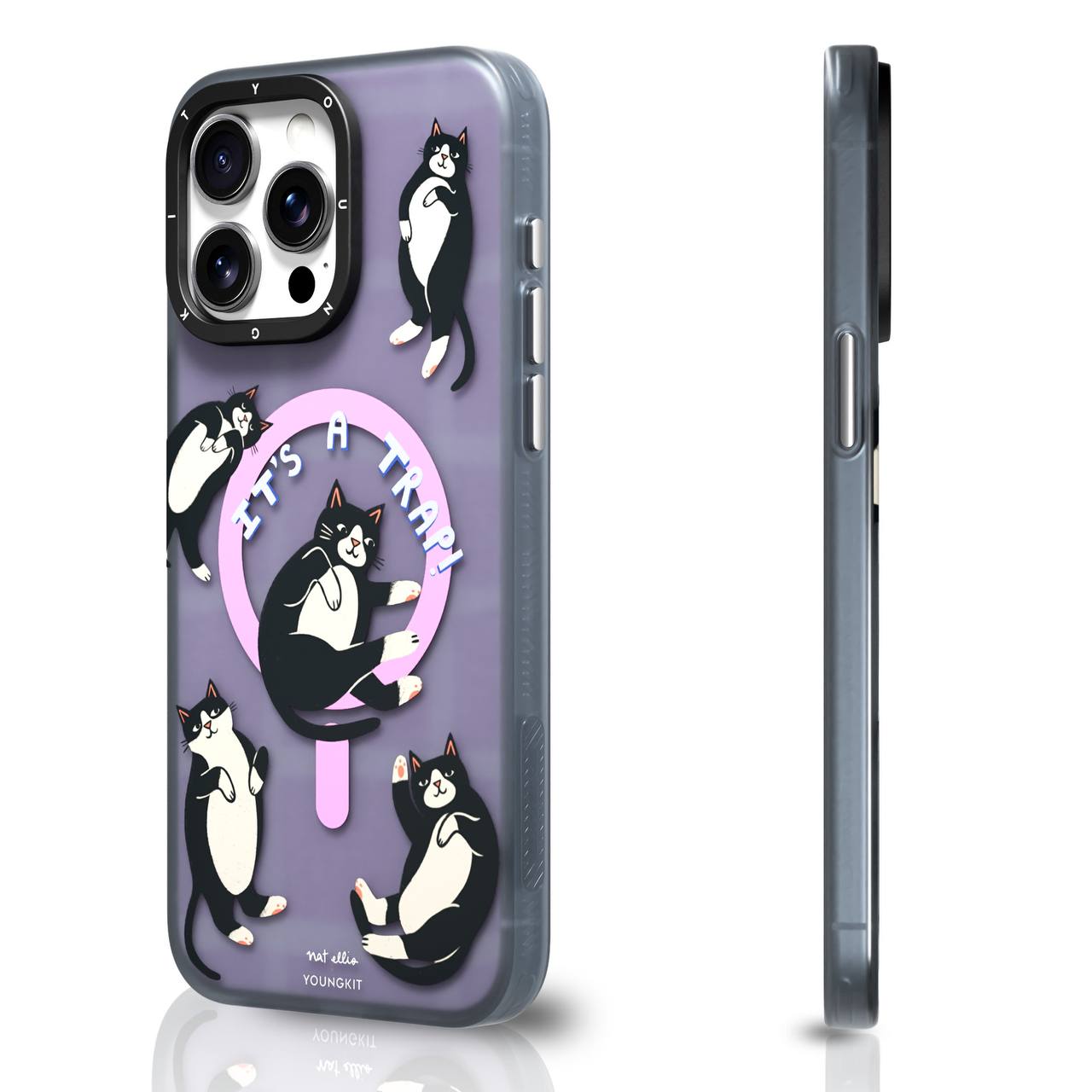 قاب یانگ کیت Youngkit Cat Trap Magsafe Iphone (G)
