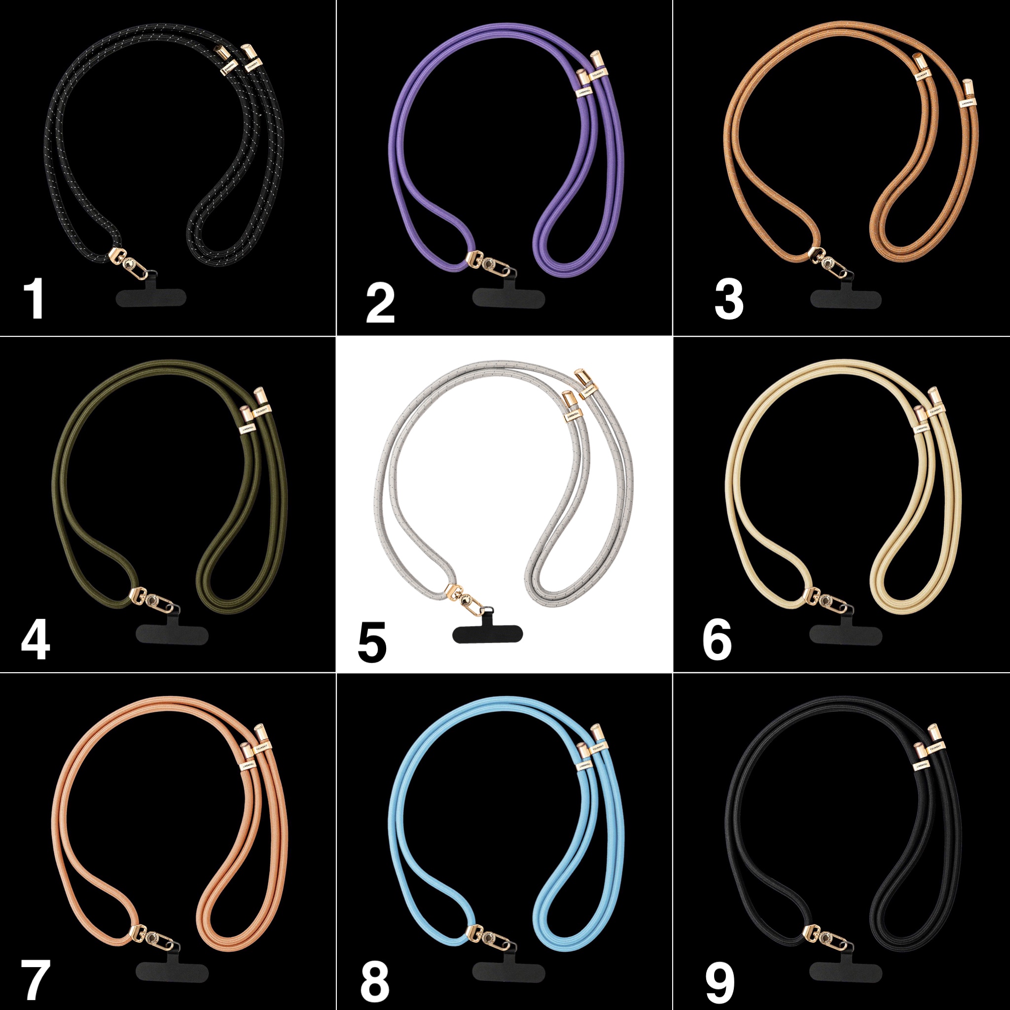 بند های لندیارد یانگ کیت Youngkit Rope Cross Body Strap & Card Combo (G)