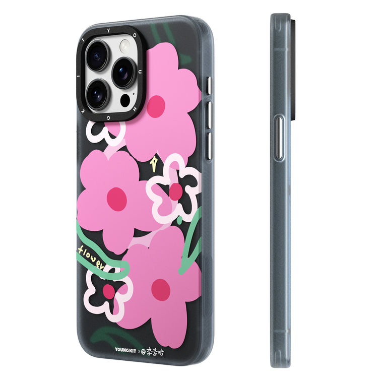 قاب Youngkit یانگ کیت Irregular Floral Magsafe Series آیفون Iphone (G)