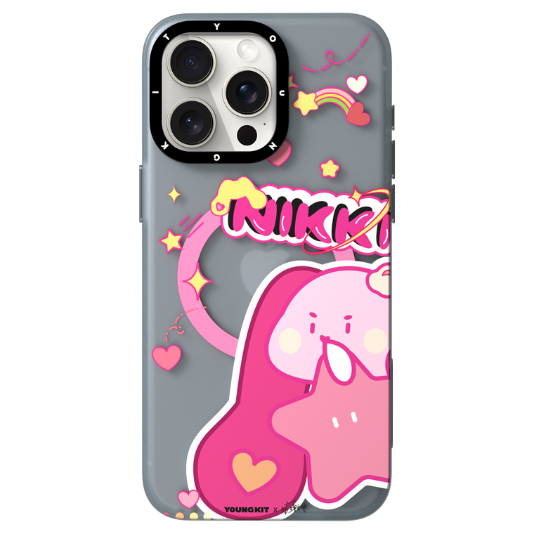 قاب Youngkit یانگ کیت Pink Rabbit Star Trail Magsafe Iphone (G)