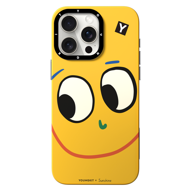 قاب Youngkit یانگ کیت Sunshine Big Eyed Yellow Iphone (G)
