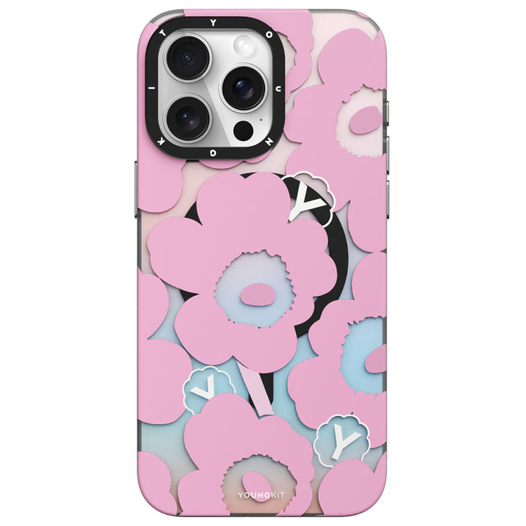 قاب Youngkit یانگ کیت Color Changing Floral Magsafe Series Iphone (G)