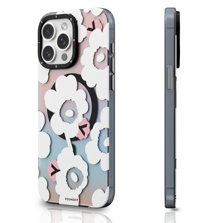قاب Youngkit یانگ کیت Color Changing Floral Magsafe Series Iphone (G)