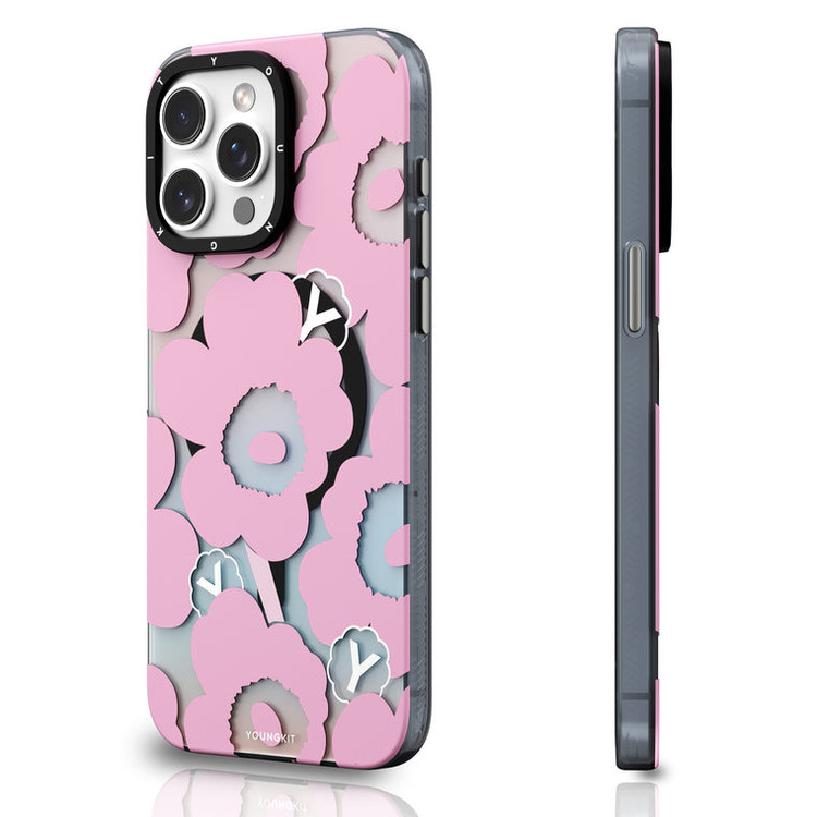 قاب Youngkit یانگ کیت Color Changing Floral Magsafe Series Iphone (G)