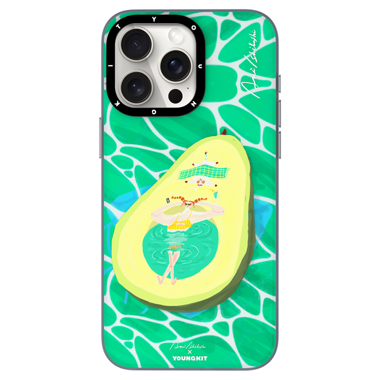قاب یانگ کیت Youngkit Summer Avocado Magsafe Iphone (G)