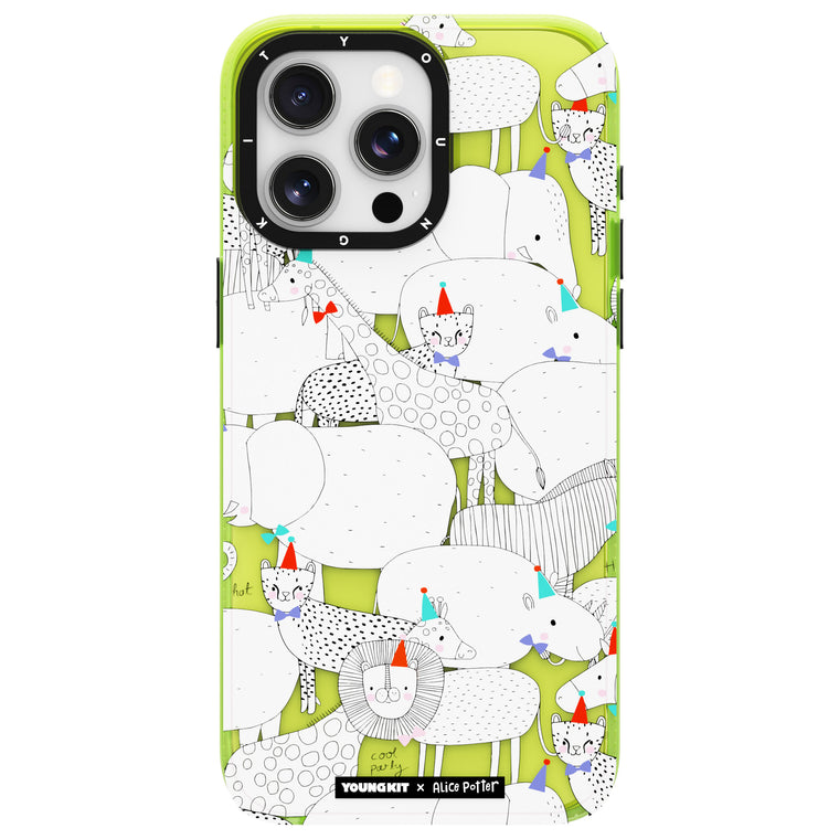 قاب یانگ کیت Youngkit Alice Potter Colorful Zoo Iphone (G)