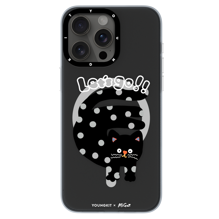 قاب Youngkit یانگ کیت Polka Dot Cat Magsafe Series Iphone (G)