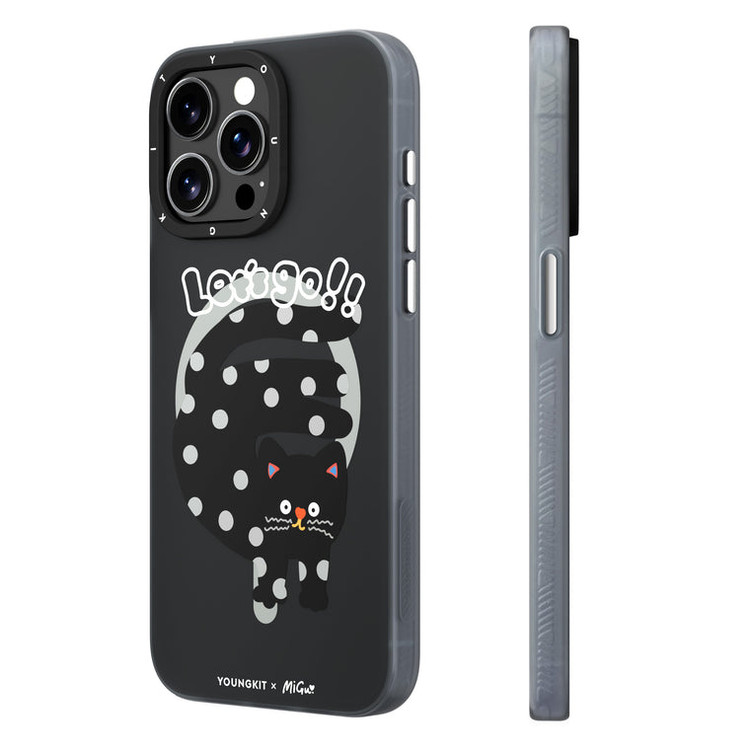 قاب Youngkit یانگ کیت Polka Dot Cat Magsafe Series Iphone (G)
