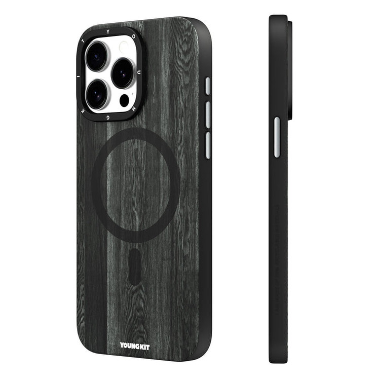 قاب Youngkit یانگ کیت Wooden Texture Magsafe Series Iphone (G)