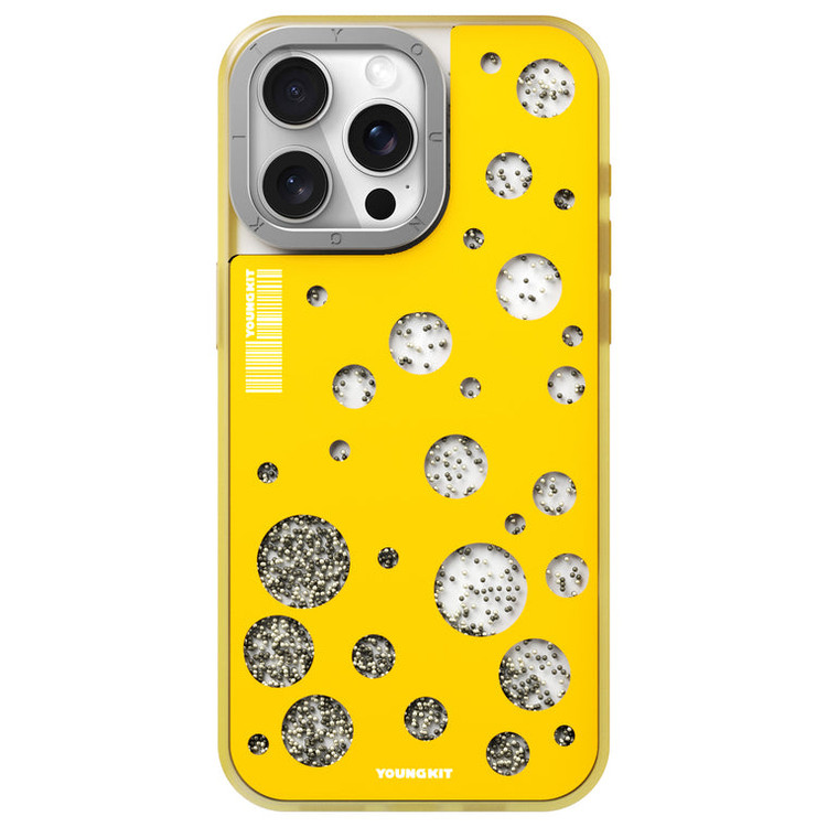قاب Youngkit یانگ کیت Polka Dots Quicksand Magsafe Series Iphone (G)