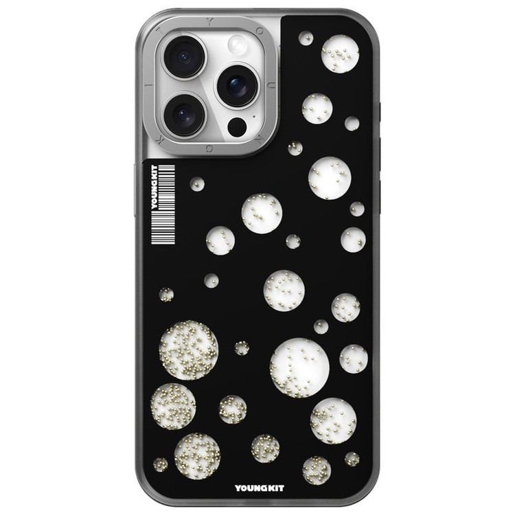 قاب Youngkit یانگ کیت Polka Dots Quicksand Magsafe Series Iphone (G)