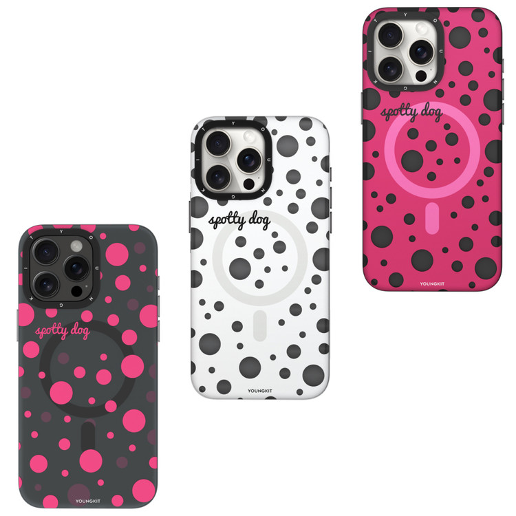 قاب Youngkit یانگ کیت Polka Dots Magsafe Series Iphone (G)