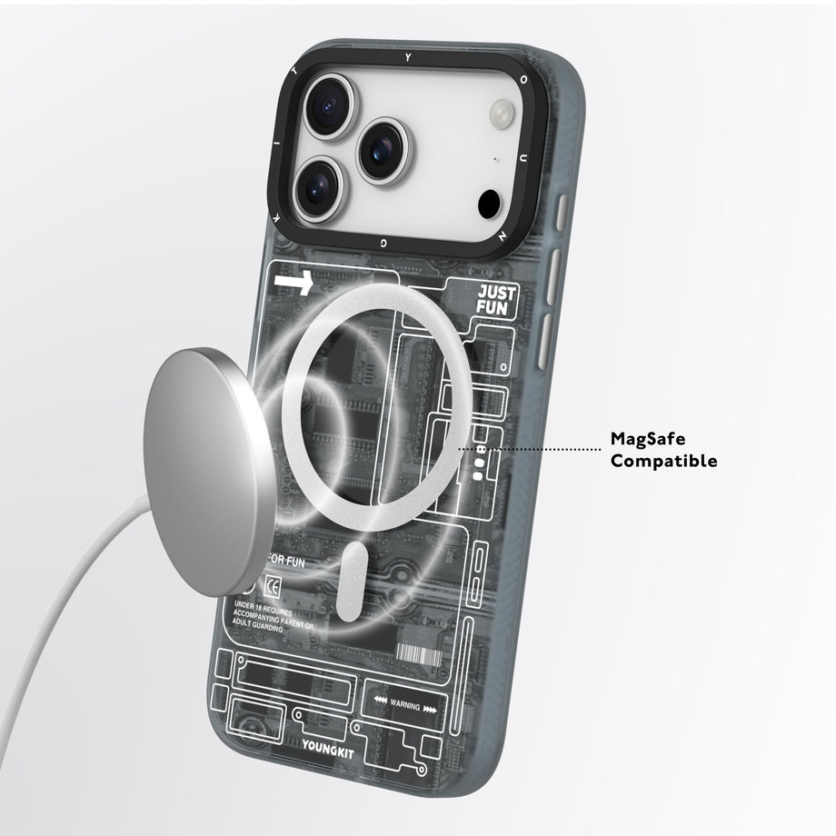 قاب یانگ کیت Youngkit Technology Futuristic Circuit Upgraded Anti-Drop Impact Series Iphone (G)