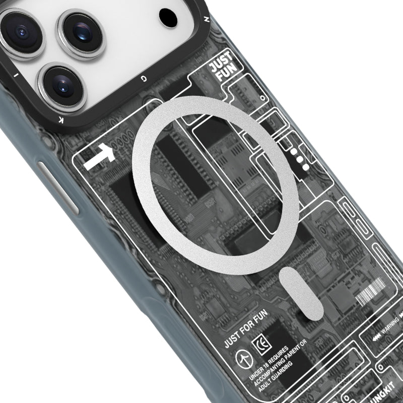 قاب یانگ کیت Youngkit Technology Futuristic Circuit Upgraded Anti-Drop Impact Series Iphone (G)