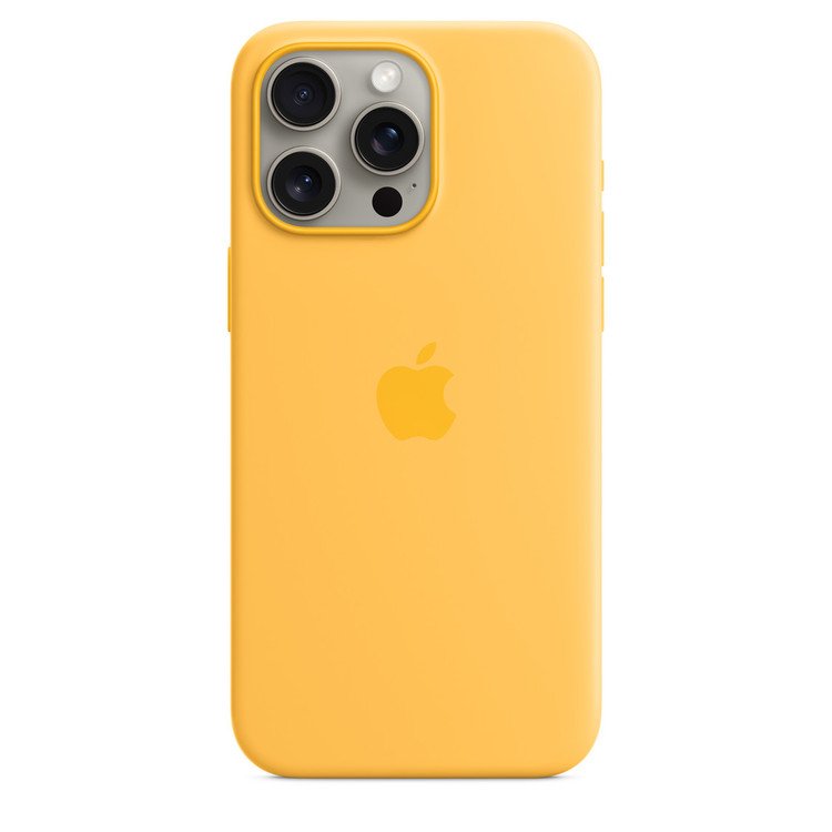 قاب سیلیکون سری 15 Silicone مگ سیف دار زیر بسته آیفون Iphone (G)